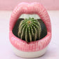 Lebe - Ceramic Lips Flower Pot