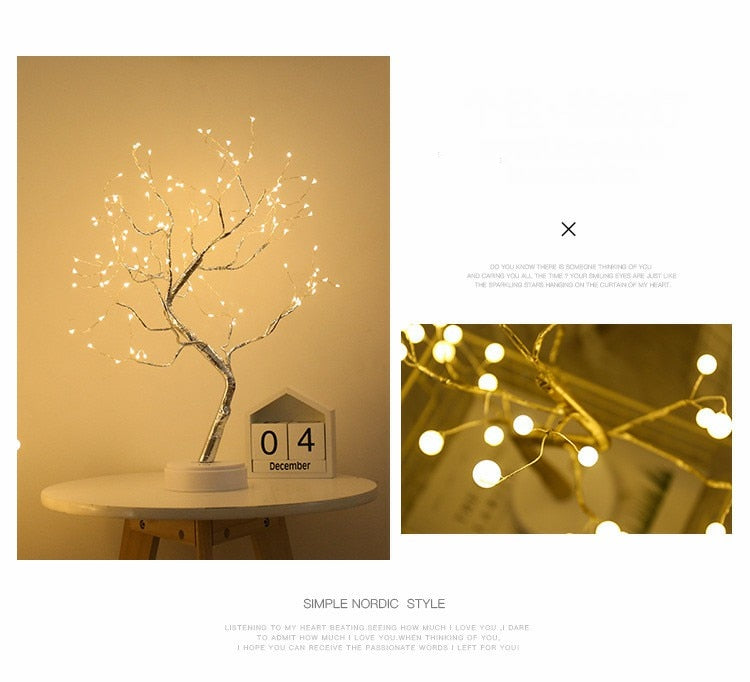 108 LED 3D Tree Light - DailyBoho