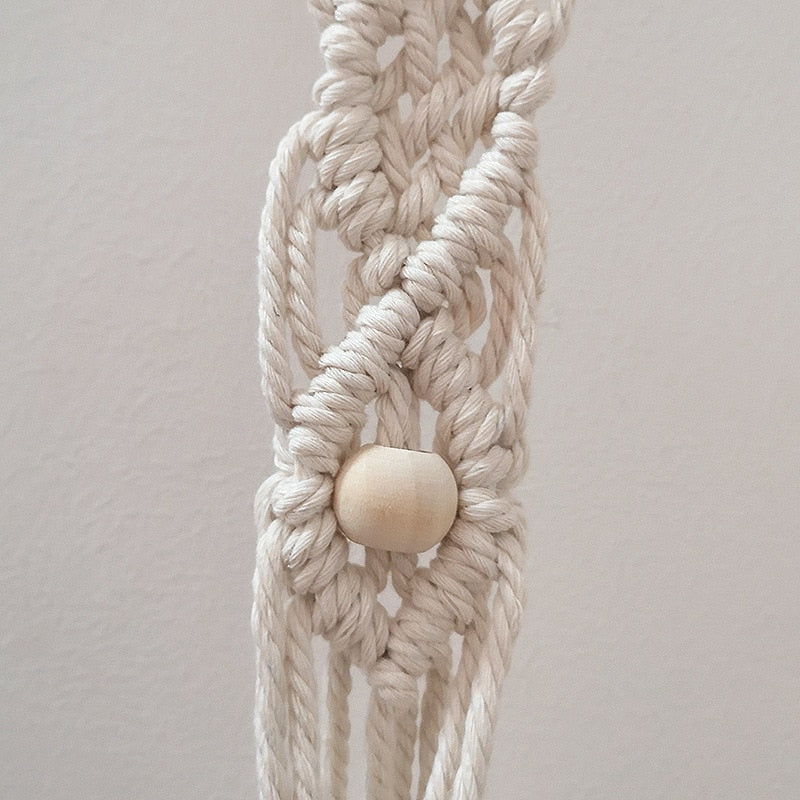 Bohoque - Serenity Handmade Macrame Wall Hanging Shelf