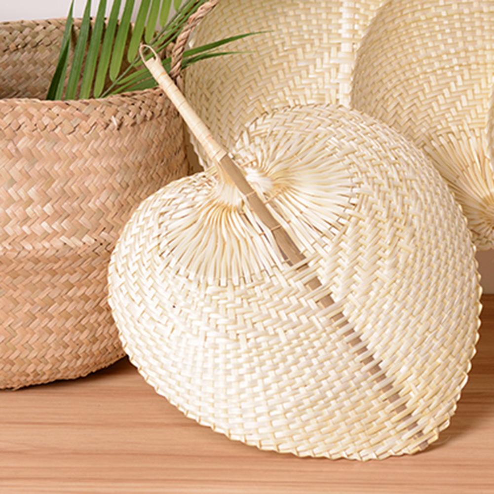 Fandora - Handmade Bamboo Fan w/ Handle