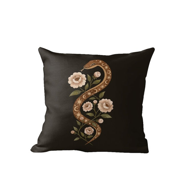 Cuffia - Nordic Love Black Decorative Pillow Cushion Cover