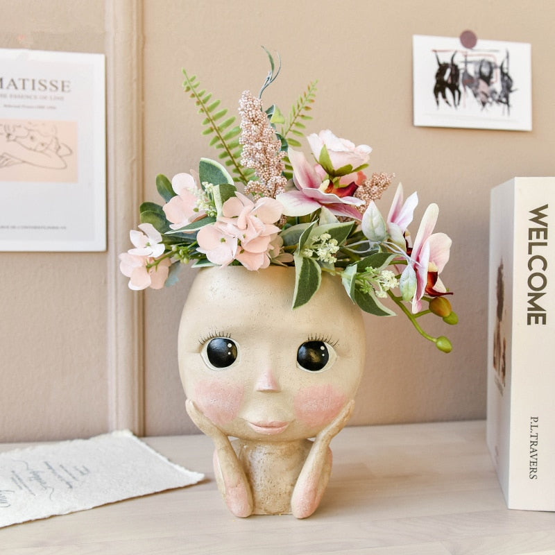 Facipot - A Unique Face Flower Pot