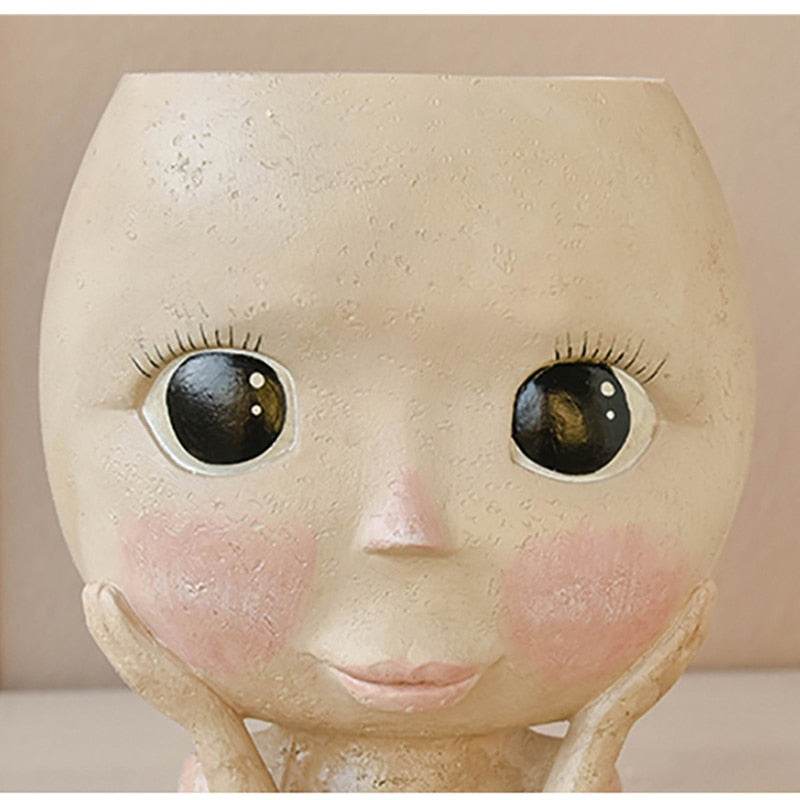 Facipot - A Unique Face Flower Pot