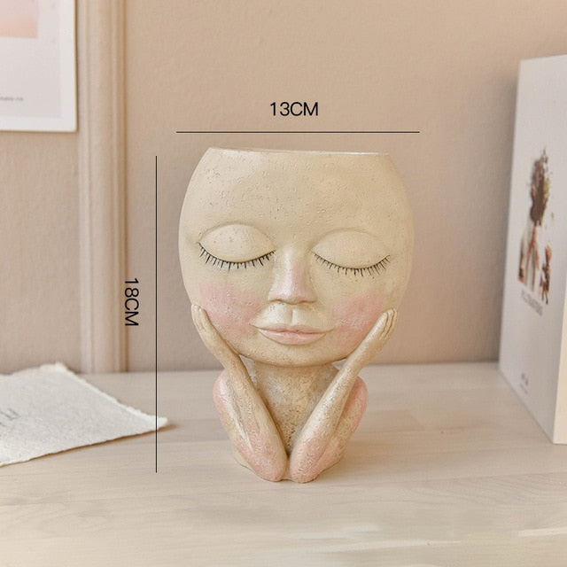 Facipot - A Unique Face Flower Pot