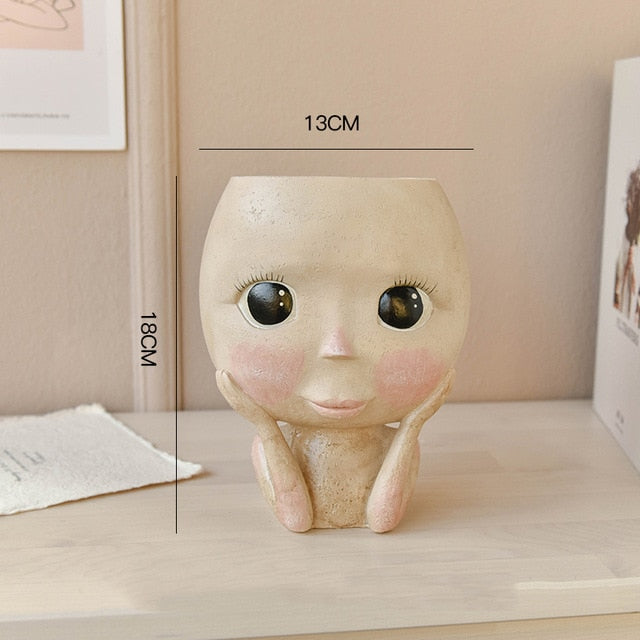 Facipot - A Unique Face Flower Pot