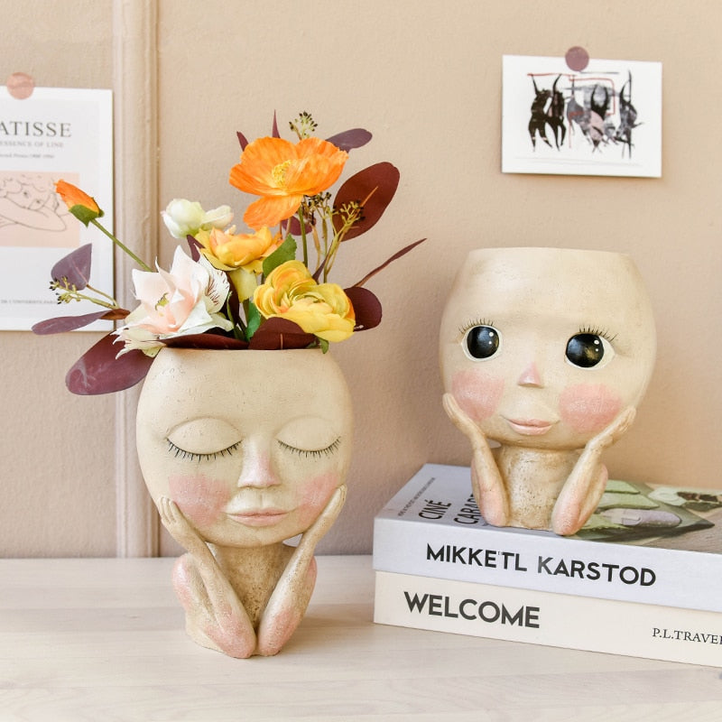 Facipot - A Unique Face Flower Pot