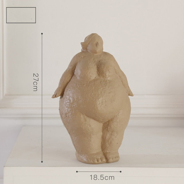 Deco - The Fat Lady Sings Abstract Figure Sculpture