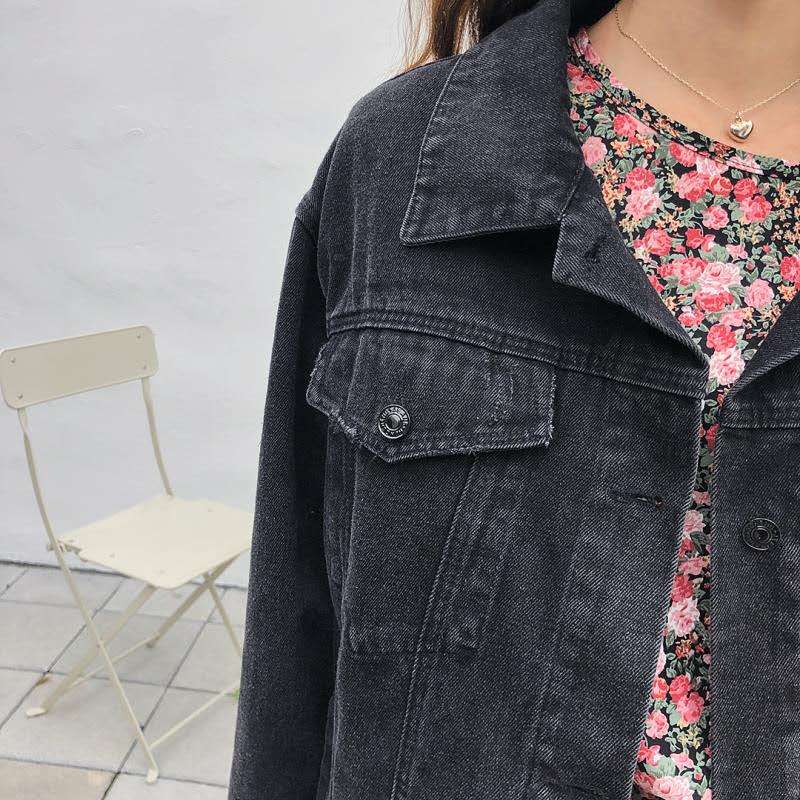 Cosida - Lydia Vintage Embroidered Denim Jacket