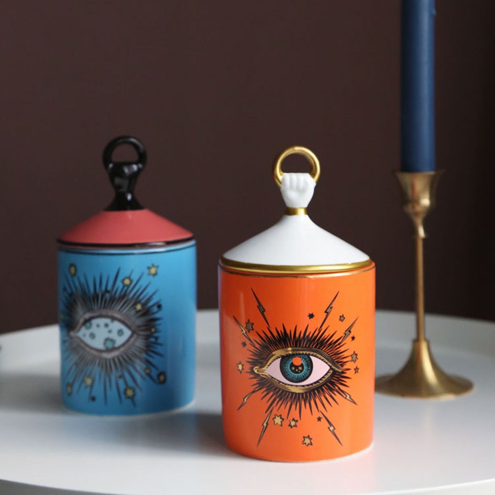 Jaro - All Seeing Eye Ceramic Cookie Jar