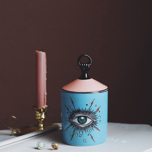 Jaro - All Seeing Eye Ceramic Cookie Jar