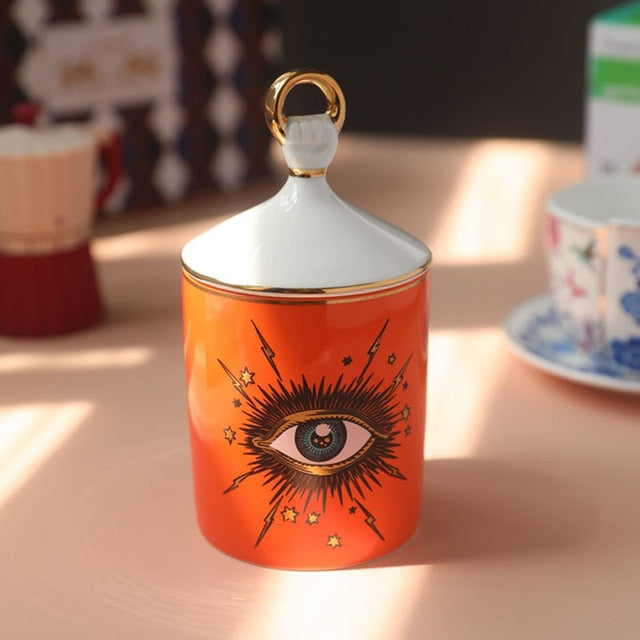 Jaro - All Seeing Eye Ceramic Cookie Jar