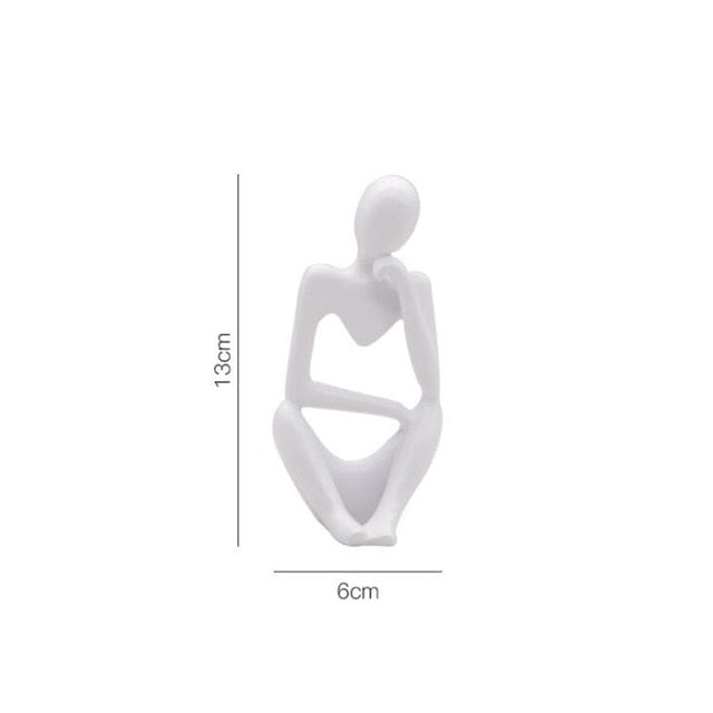 Socratist - Thinking in Silence Abstract Figure Statuette