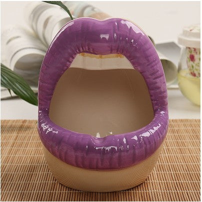 Lebe - Ceramic Lips Flower Pot