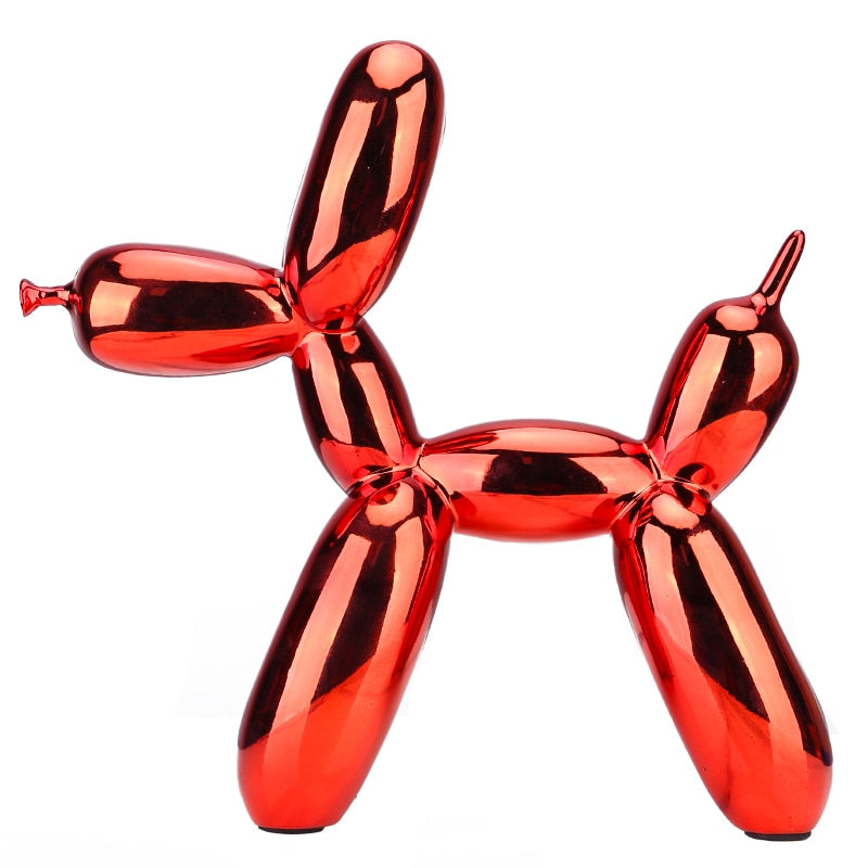 Baloozo - Nordic Resin Crafts Electroplating Balloon Dog Sculpture