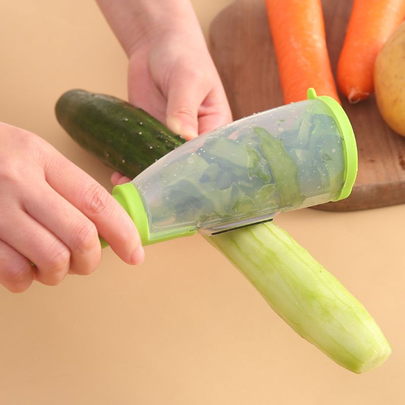 Multifunctional Vegetable Fruit Peeler With Storage Box