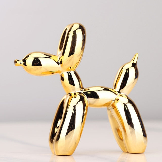 Baloozo - Nordic Resin Crafts Electroplating Balloon Dog Sculpture