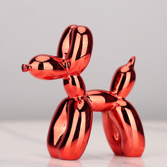 Baloozo - Nordic Resin Crafts Electroplating Balloon Dog Sculpture