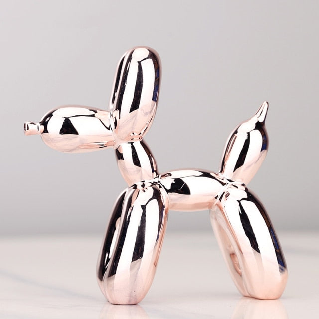 Baloozo - Nordic Resin Crafts Electroplating Balloon Dog Sculpture