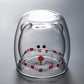 Vatery - Cute Animal Double Wall Glass Mugs
