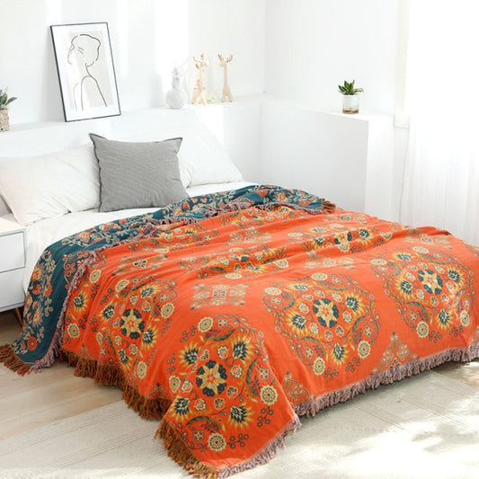 Rop - Bohemian Sofa/Bed Throw Blanket