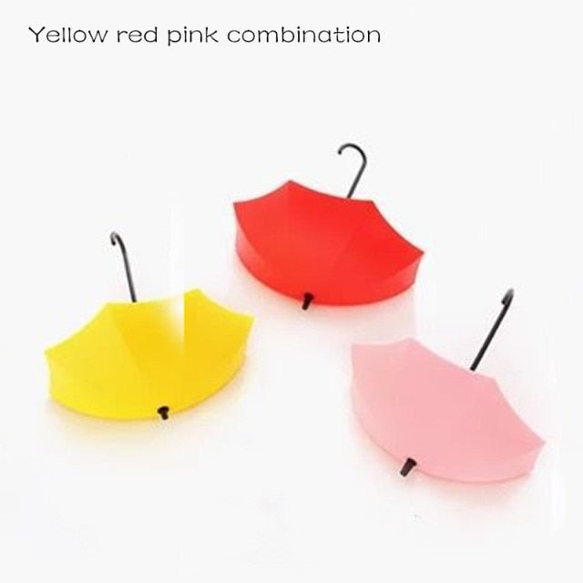 Umbizo - 3 PCS Self Adhesive Umbrella Wall Hooks