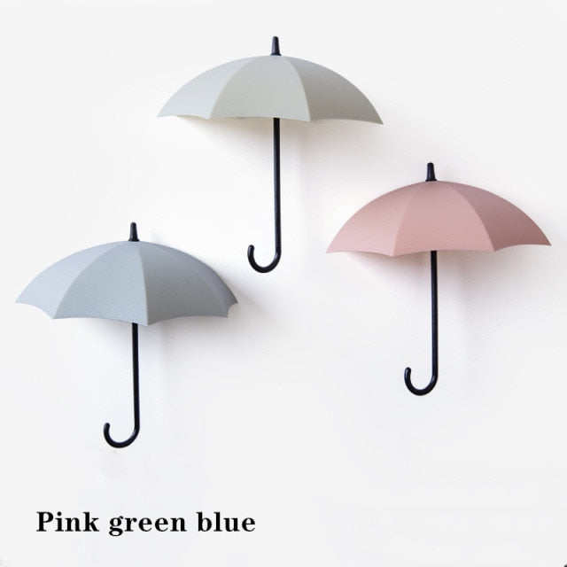 Umbizo - 3 PCS Self Adhesive Umbrella Wall Hooks