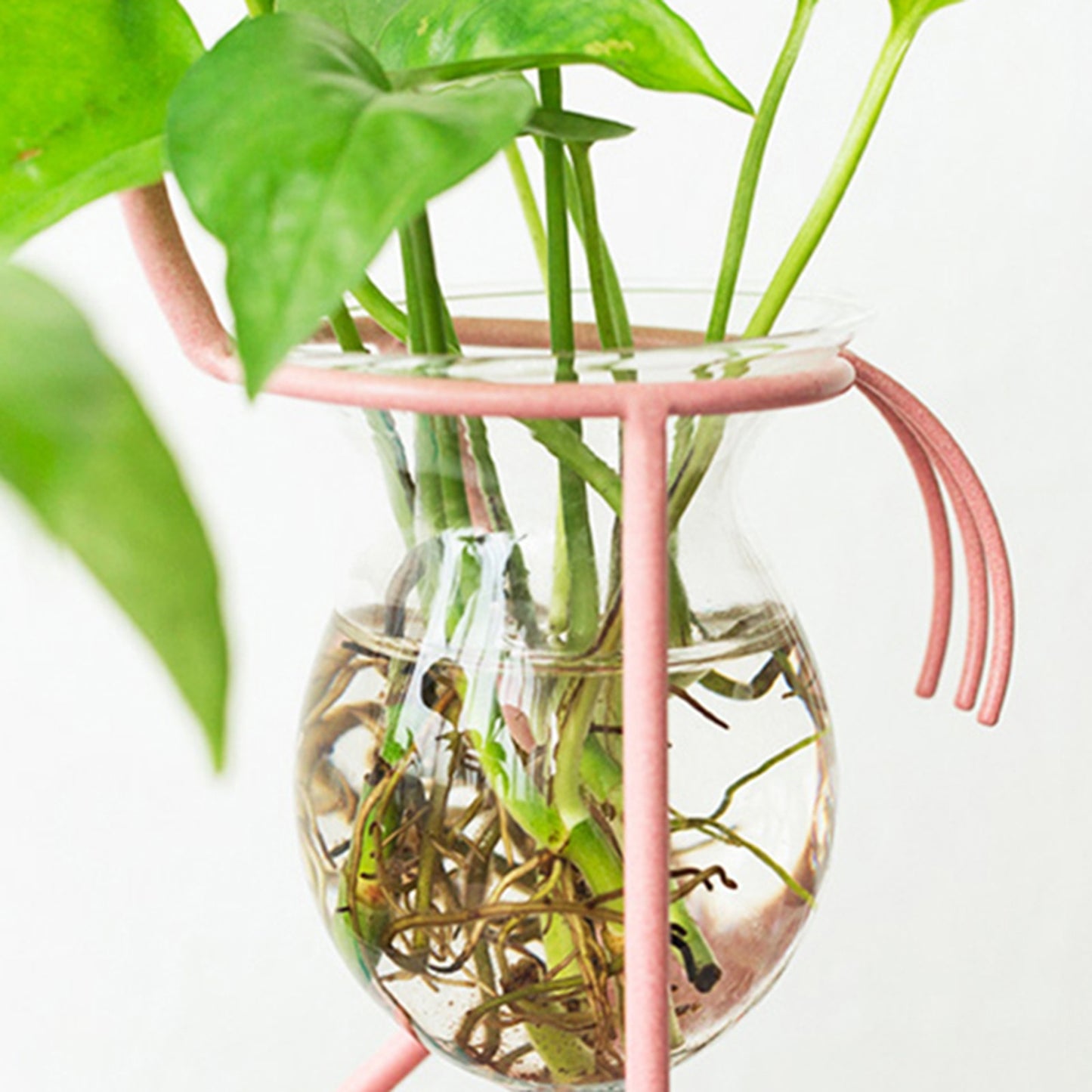 Flamika - Pink Flamingo Shape Hydroponic Vase