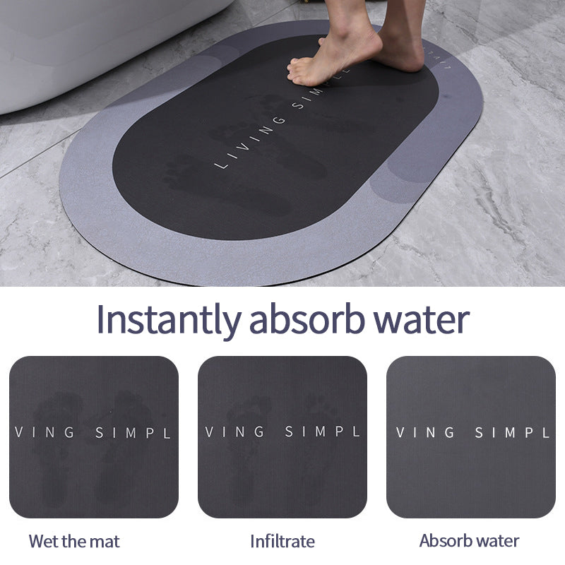 Super Water Absorbent Bath Mat
