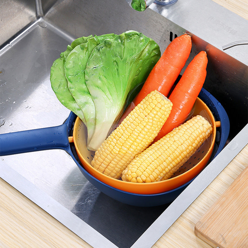 360 Double-layer Rotatable Multifunctional Drain Basket