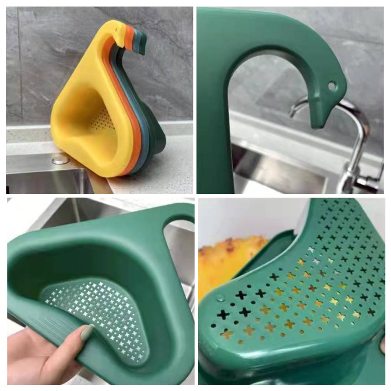 Kitchen Sink Drain Basket Swan Drain Rack