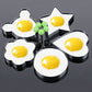5Pcs Set Stainless Steel Fried Egg Mold Pancake Shaper