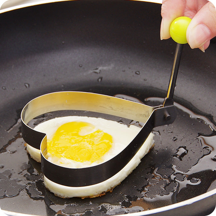 5Pcs Set Stainless Steel Fried Egg Mold Pancake Shaper