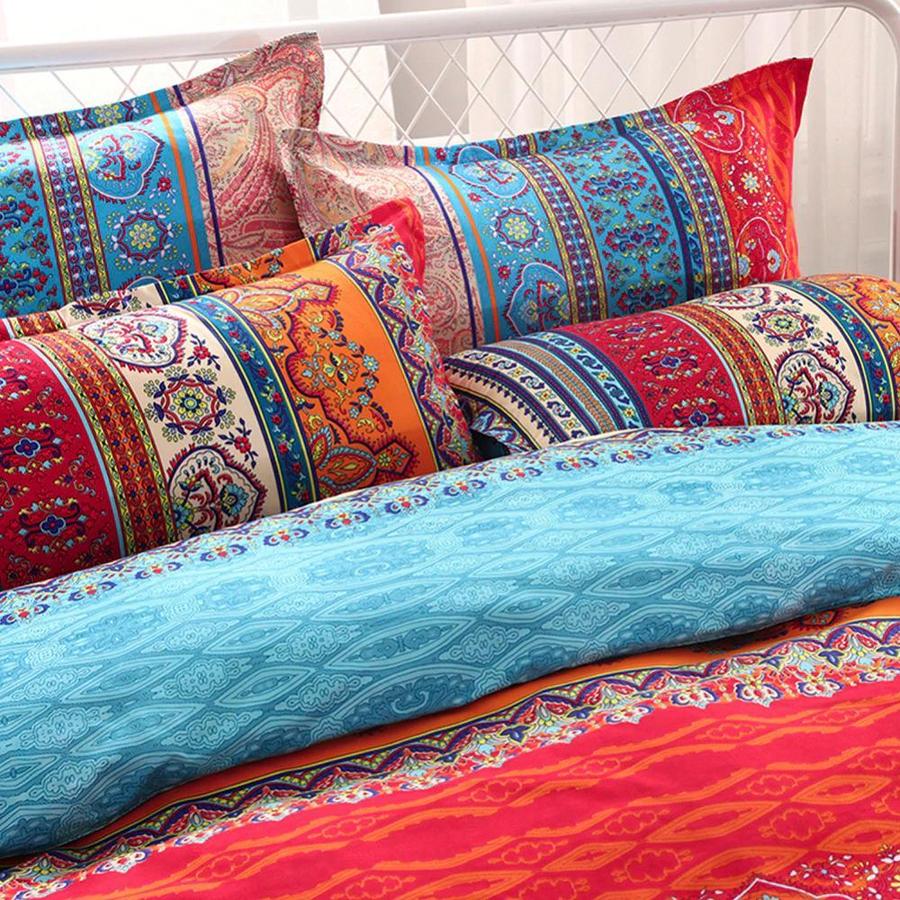 Gomer - Colorful Bohemian Duvet Cover Set